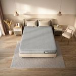 Wakefit Mattress | 10 Years Warranty | ShapeSense Orthopedic Classic Memory Foam Mattress (78x72x6 Inches, Medium Firm, Space Grey)