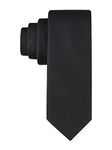 Calvin Klein Men's King Cord II Necktie, Black, One Size