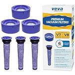VEVA Premium Vacuum Filter Set, 6-P