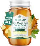 TrueSeaMoss Wildcrafted Irish Sea Moss Gel - Made with Organic Seamoss - Rich in Minerals & Vitamins, Vegan-Friendly - Supports Health, Made in USA from Fresh Sea Vegetables (5 in 1, Pack of 1)