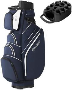 Sturdum 14-Way T-Lock Golf Cart Bag with Rigid Inner Shell