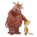 WOW! STUFF The Gruffalo and Mouse Twin Pack - Articulated Collectable Action Figures | Official Toys and Gifts from The Julia Donaldson and Axel Scheffler Books and Films