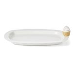 Lenox 893872 Profile Serving Tray with Cupcake Popper Set