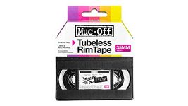 Muc-Off Tubeless Rim Tape, 35mm - Adhesive Bike Tire Liner, Tubeless Tape for MTB/Road/Gravel Bikes - Tubeless Kit Including 10m Roll of Bike Tape