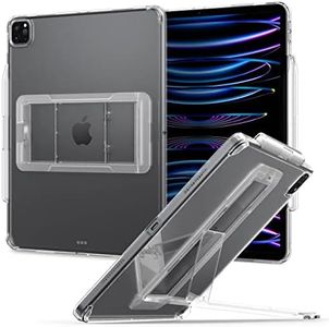 SPIGEN Ultra Hybrid Pro Case Designed for Apple iPad Pro 11 Case 2022/2021/2020/2018 [M2/M1/4th/3rd/2nd/1st Gen] Cover with Pencil Holder - Clear