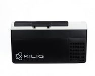 Kilig Subzero 20S Portable Electric Car Fridge Cooler Freezer with 20 litres, 12V DC / 220V AC Compatible, Freezer with temperature Control, Low Noise, for Car, SUV, Camping, Travelling, Truck, RV