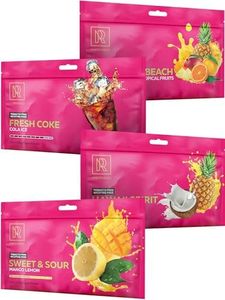 M. ROSENFELD Hookah Shisha Flavors Set - 4 x 100g Shisha Hookah Flavors for 30 Hookah Bowls (Hookah Bundle contains 4 Flavors: Sweet & Sour - Hawaii Spirit - Fresh Coke - Sex On The Beach) Pack of 4