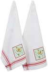 DII Cotton Embellished Dish Towels,