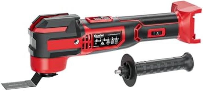 Cordless 21000 OPM Orbiting Multi Tool Compatible with Milwaukee 18V Battery,Brushless Zero Clearance Cut,Variable Speeds,4.5° Fast Cut,Low Vibration,Woodcutting Blades(Power Oscillating Tool Only)