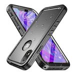 SPORTLINK for iPhone XR Waterproof Case - Compatible with iPhone XR (2018 Release, 6.1 inch), 360 Full Body Protection with Built in Screen Protector [IP68 Waterproof Case|Military-Grade Shockproof]