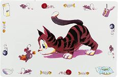 Trixie Comic Cat Print Place Mat, 44 x 28 cm