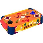 Storio Rechargeable Air Hockey for Kids |2 Pushers Strikers + 2 Pucks | Air Hockey Table for Adults | Indoor Outdoor Game (Charger Not Included)