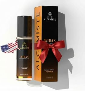 Concentrated Pheromone Cologne For Men - Long-Lasting Mens Cologne With Pure Pheromones - Roll On Oil-Based Perfume For Him - Travel Size Formula - Raw, Bold, Masculine Scent - 0.34 oz (10 mL)