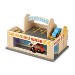 Melissa & Doug Service Station Parking Garage, 6 Piece (E-Commerce Packaging)