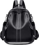 Silverlake Fitting ilet backpacks for women I college bag for girls I casual backpacks for women ladies travel backpack (Black)