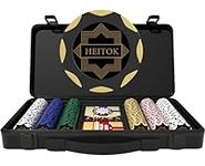 HEITOK Clay Poker Chip Set for Texa