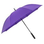 RUMBRELLA Golf Umbrella Large Windproof Umbrellas Auto Open 55IN, Purple