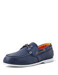 Timberland Men's TB0A28BM0191 Cedar Bay 2 Eye Boat Shoe Boat Shoes, Navy Full Grain 01, 9 UK