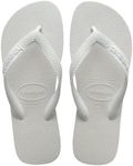 Havaianas Women’s Top Flip Flop Sandal, White, 11-12