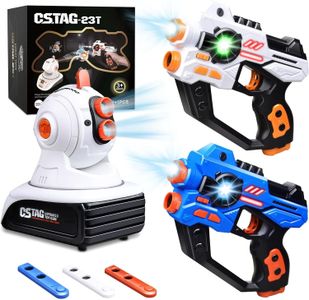 LUKAT Laser Tag Set – Multiplayer Infrared Blasters & Vests Game