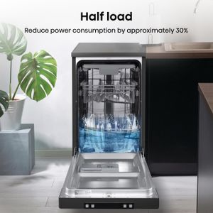 Hisense 16-Place Dishwasher – White, Large Capacity