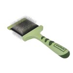 Coastal Pet Safari Dog Flexible Slicker Brush - Dog Brush for Shedding - Undercoat Rake and Grooming Brush for Small and Medium Dogs - Small