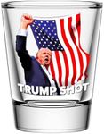 Trump Shot Glass 1.5 oz Heavy Base 