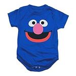 Sesame Street Grover Face Baby Ones