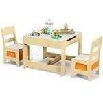 Costzon Kids Table and Chair Set, 3