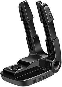 AIWOTOWOW Portable Electric Shoes Boots Dryer Warmer Adjustable Foldable Rack, 110v-black, Medium