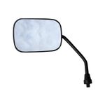 NIKAVI MR791L Side View Glass Rear View Mirror Compatible For TVS Super XL (LEFT HAND)