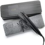 Diva Pro Styling Digital Straightener and Styler Onyx with Macadamia Argan Oil and Keratin Infused Ceramic Plates