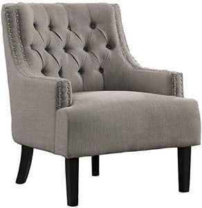 Homelegance Charisma Fabric Accent Chair, Taupe