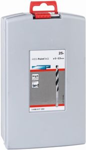Bosch Professional 25-Piece HSS Twist Drill Bit Set for Metal – ProBox