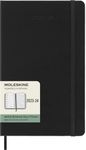 Moleskine Classic 18 Month 2023-2024 Weekly Planner, Hard Cover, Large (5" x 8.25"), Black