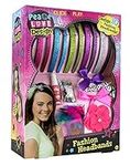 Click N' Play DIY Headband Kit, Hair Fashion DIY Arts & Crafts Kits for Girls, 10 Colorful Headband + Stylish Accessories, Girl Birthday Party, Ages 5+ (Packaging May Vary), Small