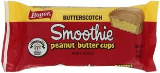 Boyer Candy Co Butterscotch Peanut Butter Smoothie Cup, 1.6-Ounce Packages (Pack of 24)