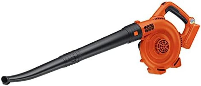 BLACK+DECKER 40V MAX* Cordless Hard-Surface Sweeper with POWERCOMMAND, Tool Only (LSW36)