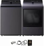 LG Matte Black Mega Capacity Top Lo