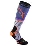 Alpinestars Mx Pro Technical Socks, Black, Grey, Purple, M