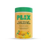 PLIX - THE PLANT FIX Strength Vegan Plant Protein Powder - 1 KG (Mango) Pea Protein Isolate and Brown Rice Blend, 25 g Plant Protein, No Added Sugar, Gluten free