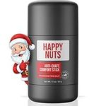 HAPPY NUTS Anti-Chafe Comfort Stick for Men: Ultimate Friction Defense & Chafing Prevention for Active Lifestyles - Perfect for Runners, Cyclists, and Active Men Who Experience Chafing