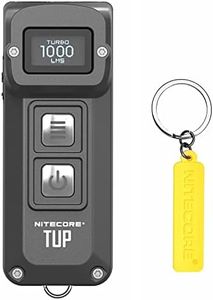 NITECORE Tup Grey 1000 lúmenes recargable EDC llavero linterna con etiqueta NITECORE