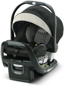 Graco SnugRide SnugFit LX Infant Car Seat, Anti-Rebound Bar for Extra Safety, SnugLock Easy Install, 1-Hand Adjustable Handle, No-Rethread Harness, Baby Car Seat, Pierce