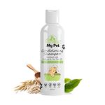 Groom My Pet Dog Shampoo with Conditioner-200ml | Relives From Itching, Anti-Dandruff & Skin Infection Irritation|For All Breeds & All Hair Coat Types|Enriched with Oatmeal & Tea Tree Oil|Sulfate Free