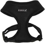 Puppia Soft Mesh Dog Harness Black 