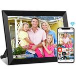 FRAMEO Digital Photo Frame 10.1 inch WiFi Digital Picture Frame 1280*800 IPS Touch Screen Smart Photo Frame with 32GB Storage, Auto-Rotate, Easy Setup to Share Photos or Videos Remotely via Frameo APP