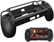 L2 R2 Trigger Hand Grip Shell Controller Protective Case for Sony PS Vita 1000 (Black)