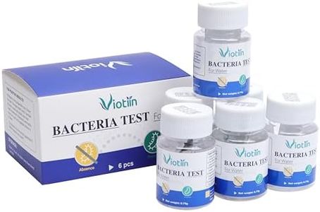 Viotiin 6 Pack E Coli and Coliform Bacteria Water Test Kit, EPA Approved, Water Quality Water Test Kit for Detect Well, Tap, Pool, Lake, Pond and Drinking Water