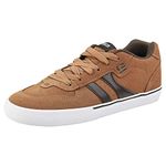 Globe Encore-2 Skateboard Shoes - Tan/Brown - US 9.5